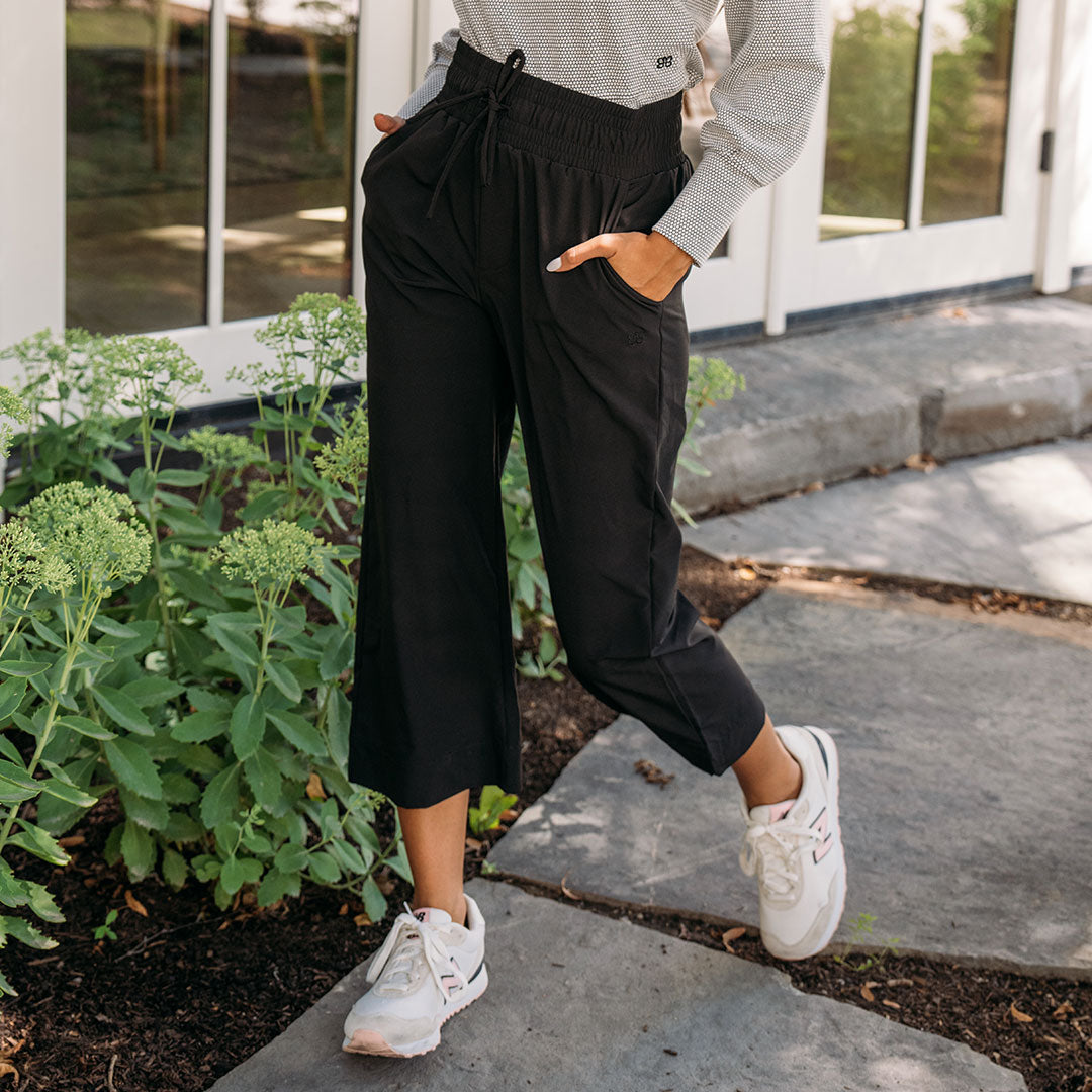 Petite Style: Veja sneakers with trouser pants