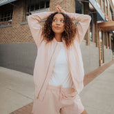 Blush Bomber Jacket