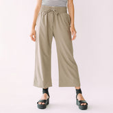 Audrey Wide Leg Pants, Brindle