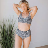 Cheetah High-Waisted Bottoms