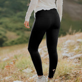 High-Waisted Black Leggings - Albion - 2