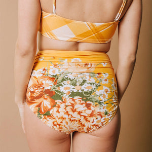 Islas Ruched High-Waisted Bottoms