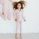 Mini Ice Pink Slumber Button Down