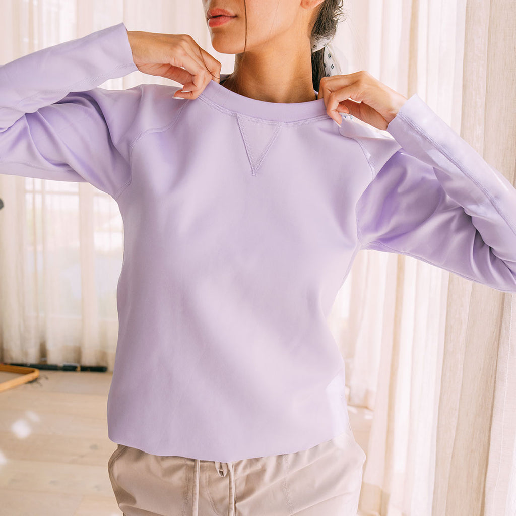 Women's Gym Cotton Blend Crop Hoodie Sweatshirt 520- Abyss Grey
