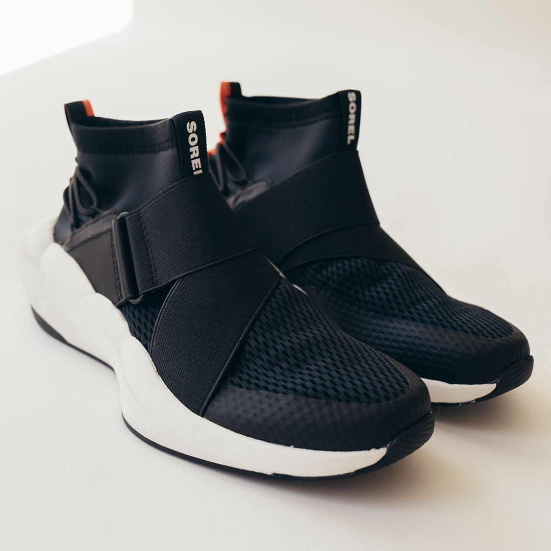 Sorel Explorer Defy Mid, Black - Albion Fit