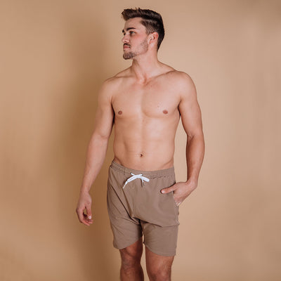 Wind and Sea Shorts, Khaki