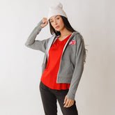 Utah Alta Zip-Up Hoodie, Heather Grey