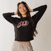 Utah Coco Long Sleeve, Bamboo Black