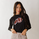 Utah Coco Long Sleeve, Bamboo Black