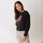 Utah Coco Long Sleeve, Bamboo Black