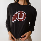 Utah Coco Long Sleeve, Bamboo Black