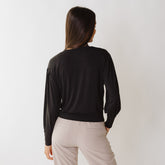 Utah Coco Long Sleeve, Bamboo Black